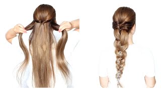 Is Your Prince Running Late? Quick Princess Hairstyle to Save the Day! Using@moresoohair3909