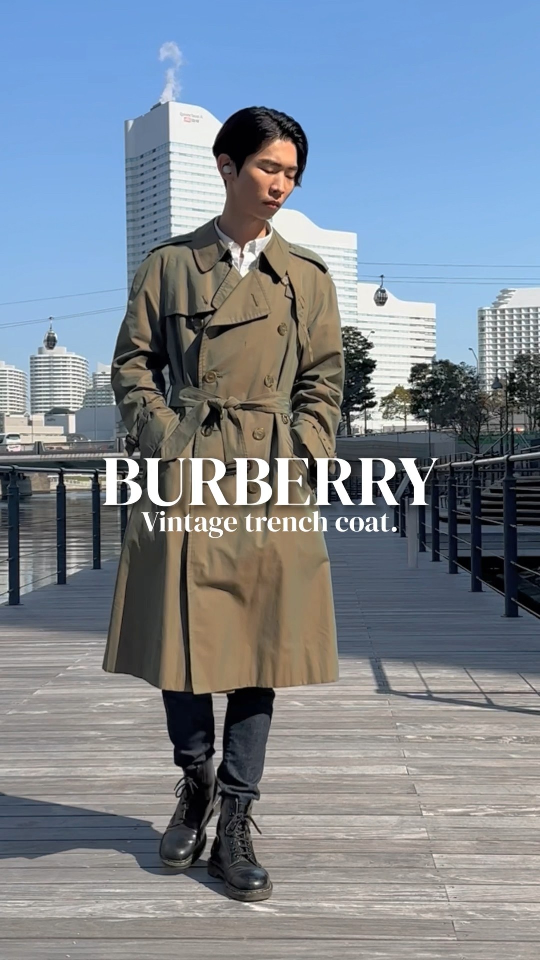 ジャケット・アウター VOAAOV BISHU WOOL ONI SURGE Trench Coat VOAAOV BISHU WOOL ONI SURGE Trench Coat