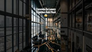 “Concrete Se Luxury Obsidian Gold Floor 😱 | Ultimate Showroom#shorts #floortransformation