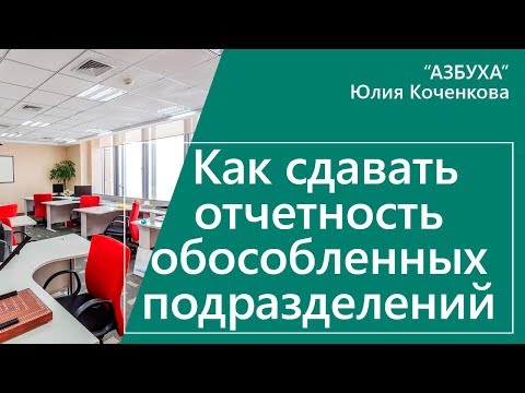 Отчетность обособленного подразделения - куда и что сдавать