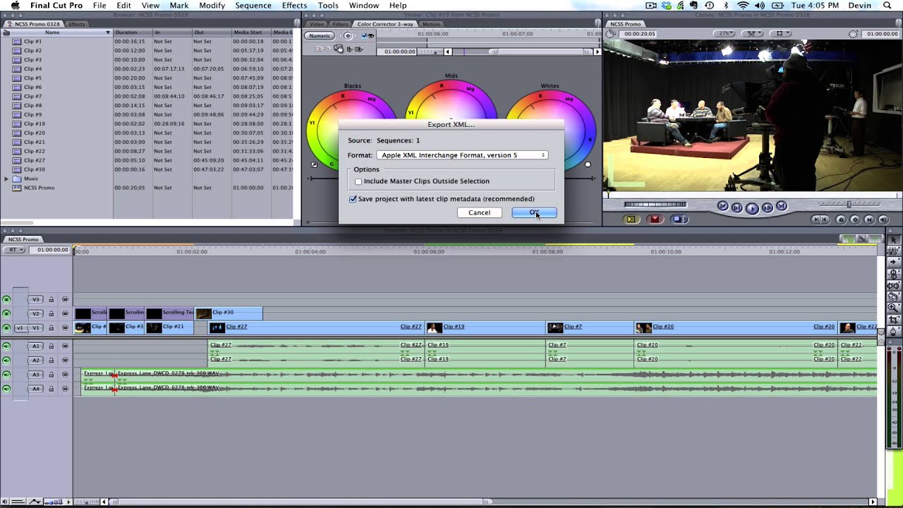 final cut pro 7 vs adobe premiere cs6