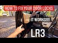 This Simple Trick Saved Me $$ HUNDREDS $$ - Land Rover LR3 Door Lock 5 Min Repair! (Not Clickbait!)