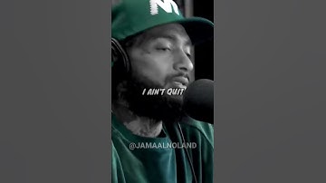 Nipsey Hussle explains his path to success #themarathoncontinues #nipseyhussle #motivation