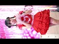 【スロー動画📽️/4K】天神娘 ／ #ののりこ (野々下璃子) with 赤いドレス 👗【ロング版】