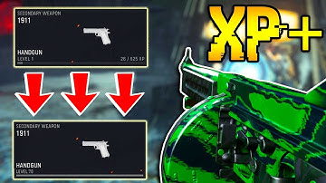 HOW TO RANK UP WEAPON XP+ FAST IN VANGUARD ZOMBIES! CALL OF DUTY VANGUARD FAST WEAPON XP+ GUIDE!