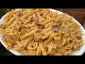 Creamy sun dried tomato  chicken pasta  only 5 main ingredients