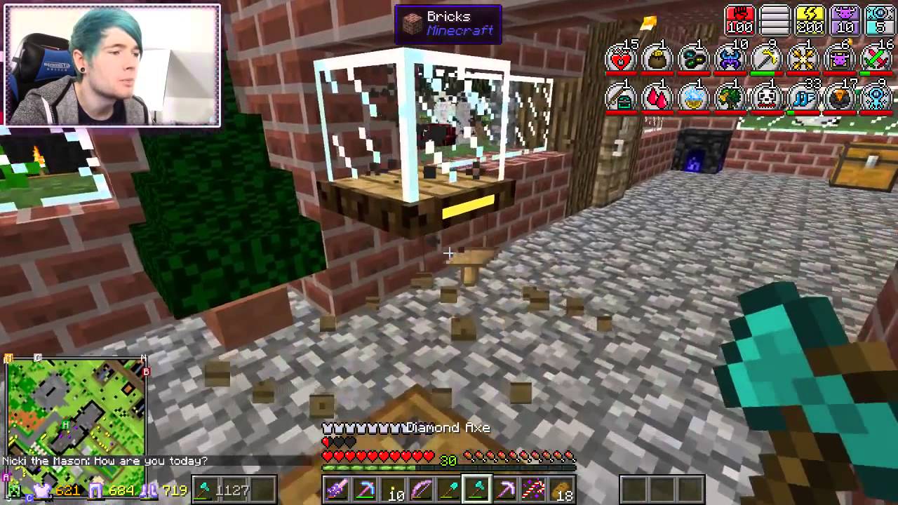 Dan TDM | Minecraft TO THE CHRISTMAS KRINGLE!! Diamond Dimensions ...