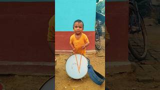 Can This 1-Year-Old Play Drum? Watch Till End! 🥁`