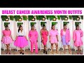 PINK OUTFITS for BREAST CANCER AWARENESS MONTH