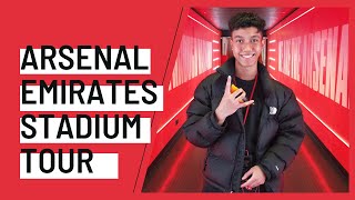 ARSENAL EMIRATES STADIUM TOUR 2022