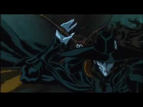 Vampire hunter D fighting scen