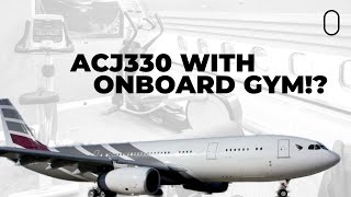 Download Lagu High Altitude Workout: A Comlux Airbus ACJ330 Fitted With A Gym! MP3