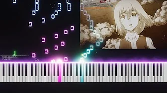 [ Anime ] Attack on Titan Season 3 ED Piano Tutorial | Sheet + Midi