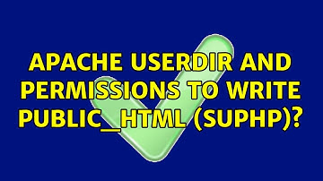 Ubuntu: apache userdir and permissions to write public_html (suPHP)?