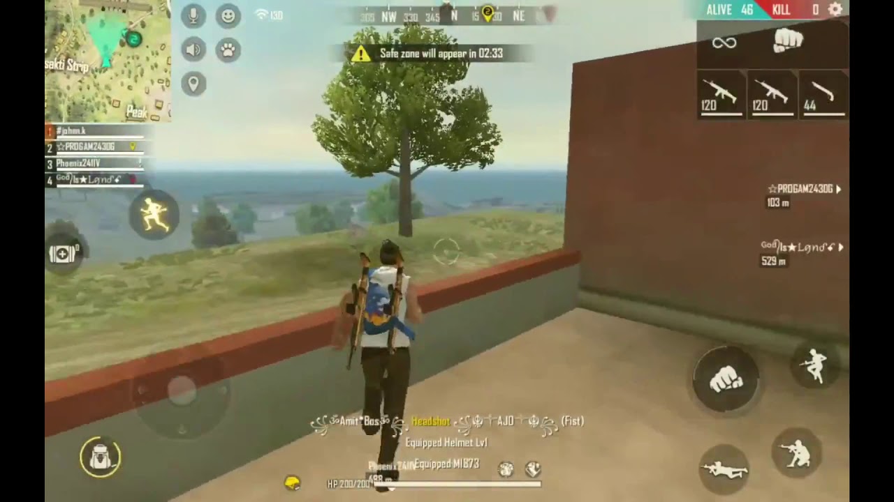 Free Fire and Minecraft gameplay!!!! - YouTube