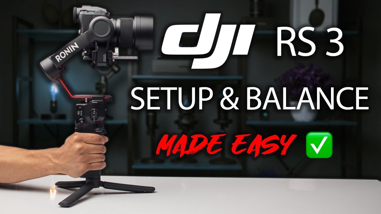 How to Balance the DJI RS3 Mini