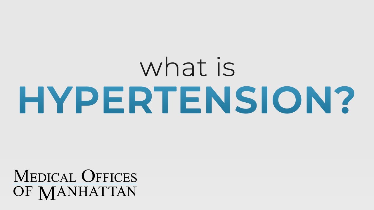 How Is High Blood Pressure Treated Medical Offices Of Manhattan 