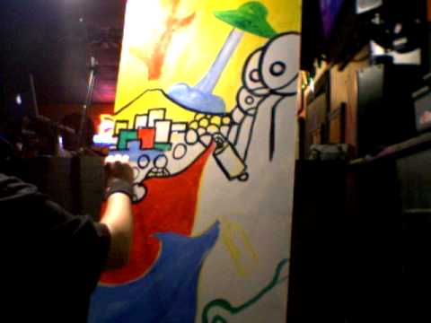 Graffiti Apocalypse (Live Art by Rick Osborne)