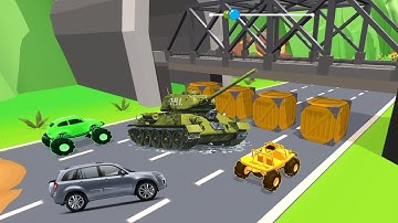 Traffic Run! Gameplay All Levels iOS,Android Walkthrough BIG UPDATE !!! GAME New (Levels 95-121)