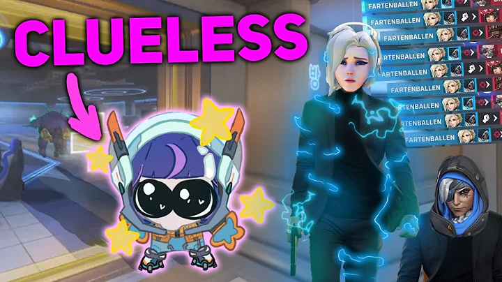 Terrifying Stadium Players As Battle Mercy In Overwatch 2