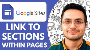 How to Link to Sections Within Pages of Google Sites  - 2025 (Easiest Way)