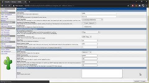 Install cacti di debian 9