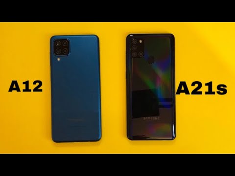 Samsung Galaxy A12 vs Samsung Galaxy A21s ANDROID 11 & ONE UI 3