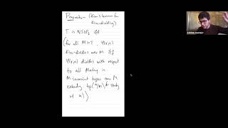 Model-theoretic Tree Properties - Class 23 11/30/2020