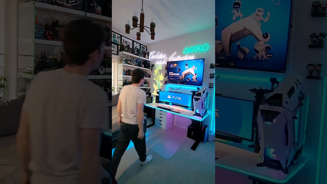 Is your gaming setup on a stand or is it mounted to the wall?🔥