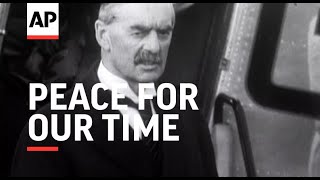 Peace for our time - 1938  | Movietone Moment | 30 September 2022