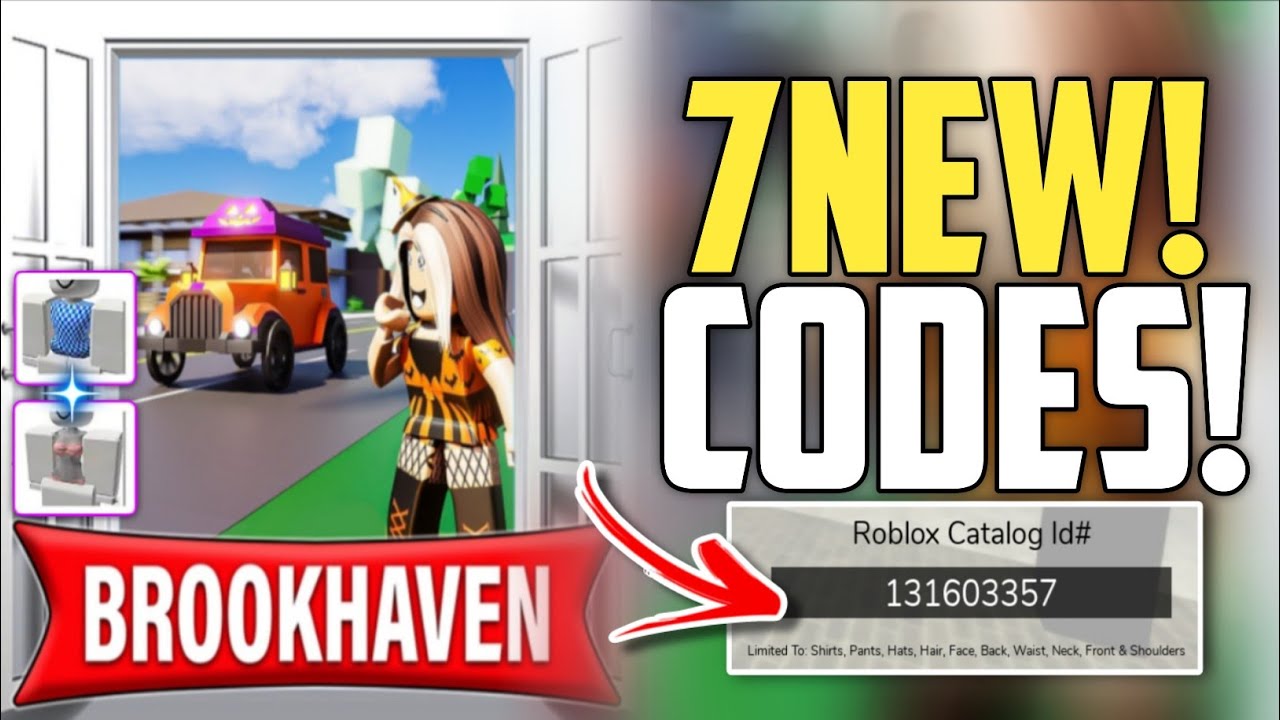 ⚠️NEW🎃CODES!⚠️ BROOKHAVEN RP ALL WORKING CODES IN OCTOBER 2025 - ROBLOX ...