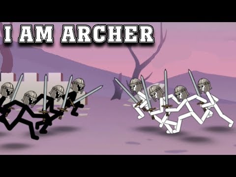 Видео: I am Archer! Clone Armies stickmen! Good Clone Stick War! Атака стикменов #2