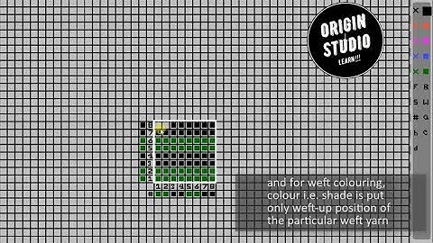 Color and Weave Effects || Hair Lines And Pin Stripe || OriginStudio