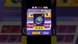 ‎60 UC Royal Pass 😧 #pubgmobile #bgmi #shorts