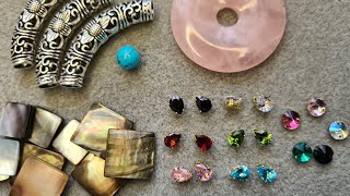 видео: АлиЭкспресс🛒 Цирконы, поталь,  темный перламутр, розовый кварц, бейлы, диски монетки  и др. картинка: АлиЭкспресс🛒 Цирконы, поталь,  темный перламутр, розовый кварц, бейлы, диски монетки  и др.