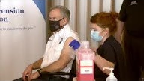Texas Gov. Abbott receives coronavirus vaccine