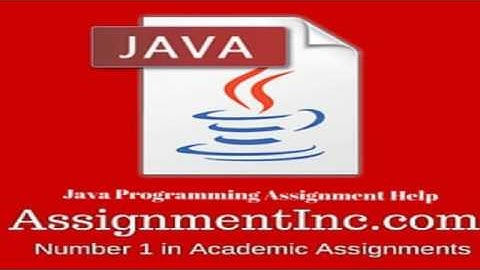 Java Programming Assignment Help