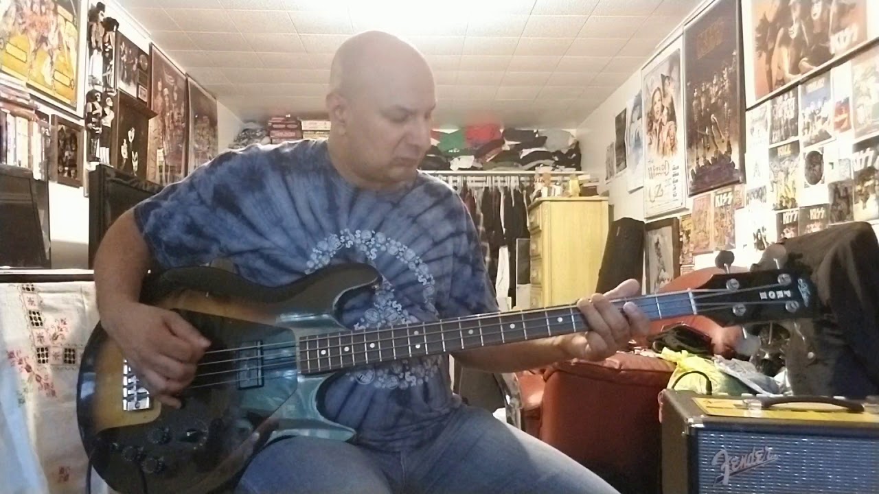 Wings. Juniors Farm. Bass Cover. 1st time.
