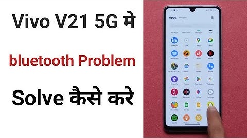 Vivo V21 5g bluetooth keeps stopping problem || How to solve keeps stopping problem in Vivo V21 5g