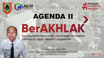 Penerapan Core Value ASN BerAKHLAK dalam Praktik BerAKHLAK | Perawat RS #latsarcpnssuksesbahagia