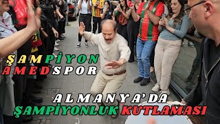 KÖLN'DE ŞAMPİYONLUK KUTLANDI - AMEDSPOR SELAMLANDI