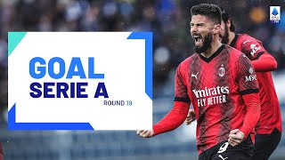 GOAL SERIE A | Round 19 | Giroud doubles Milan’s lead | Goal Collection | Round 19 | Serie A 2023/24