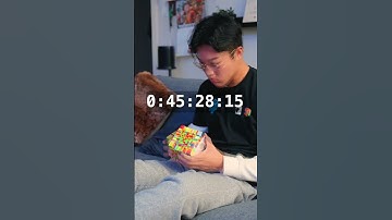 HUGE cube solve timelapse! 🤯