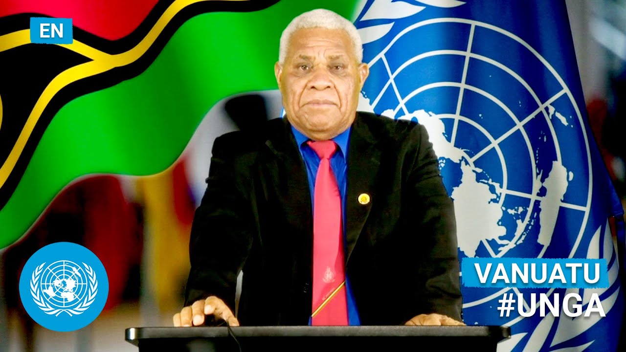 🇻🇺 Vanuatu - Prime Minister Addresses United Nations General Debate, 76th Session (English) | #UNGA