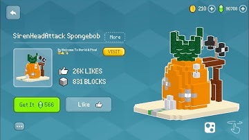 Block Craft 3D: Building Simulator Games For Free Gameplay#1575 (iOS & Android) | Siren Head Attack8