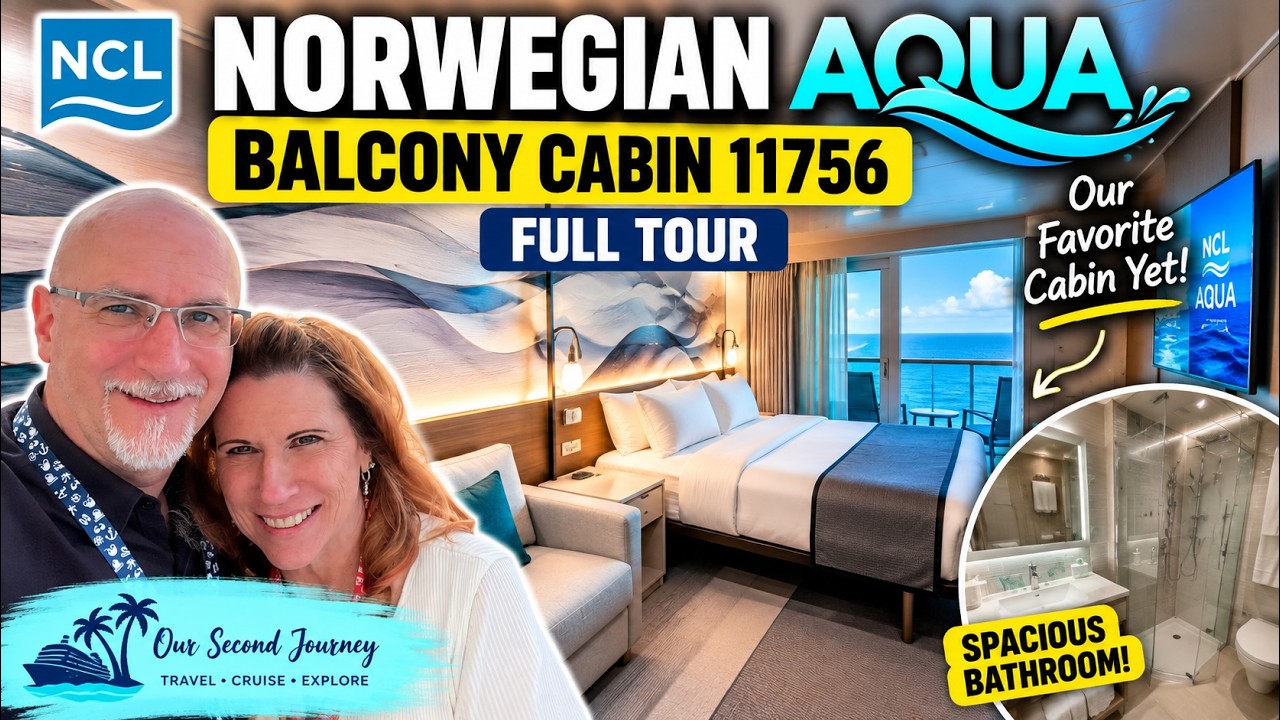 Norwegian Aqua Balcony Room Tour | Is This Balcony Cabin Worth It?