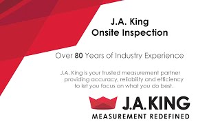 J.A. King Webinar - Onsite Inspection