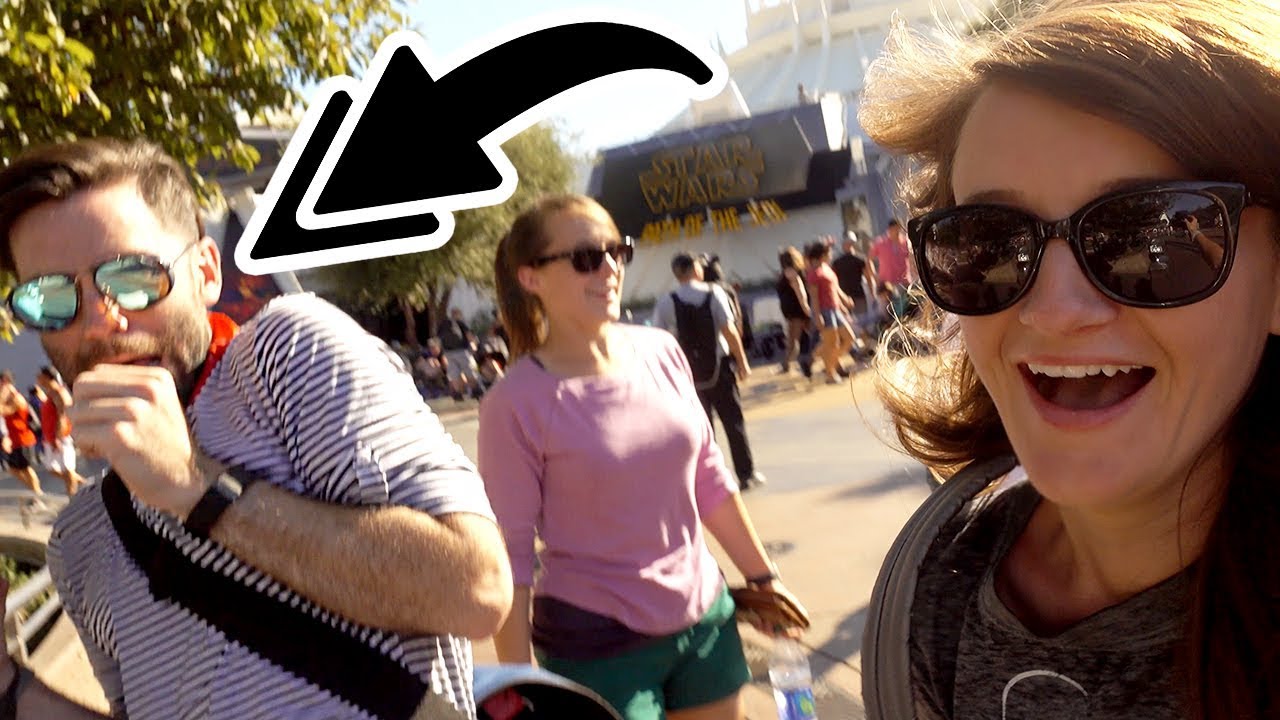 WE SCARED HIM! (DISNEY DAY!)