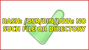 Ubuntu: bash: /usr/bin/java: No such file or directory (2 Solutions!!)