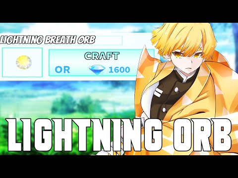 NEW LIGHTNING ORB IS OP! Renitsu (Zenitsu) + LIGHTNING ORB! All Star Tower  Defence 